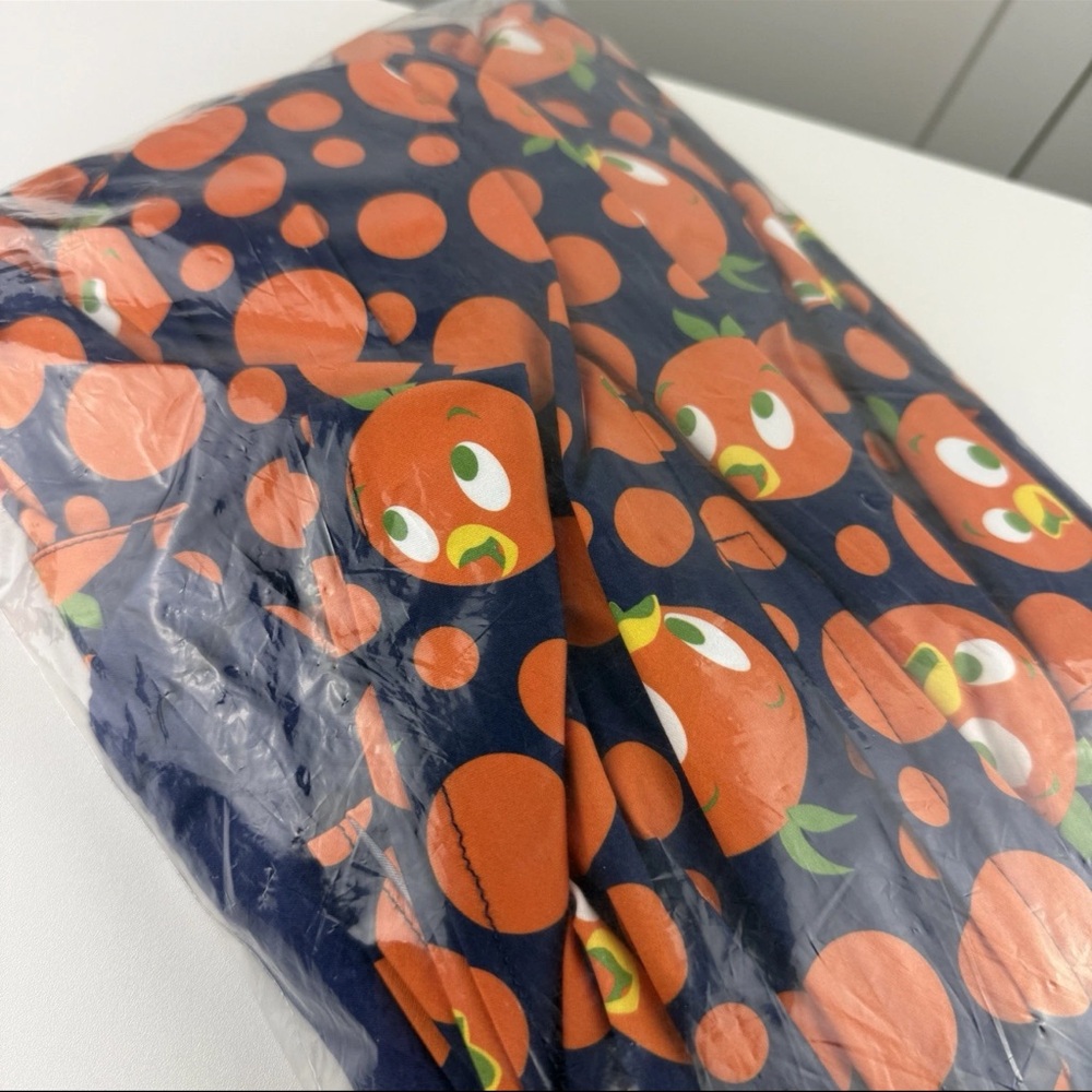Disney Parks The Dress Shop Orange Bird Costume Dress Women's XS Navy Blue NEW! - Picture 7 of 9